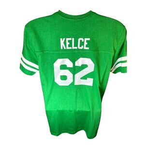 NFL Women's Jason Kelce Kelly Green Jersey Large 20x28 Philadelphia Eagles